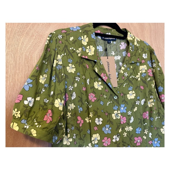 ModCloth Wildflower Power Shirt Dress NWT - Picture 6 of 12